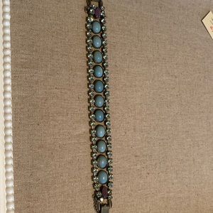 Sorrelli crystal and  stone bracelet